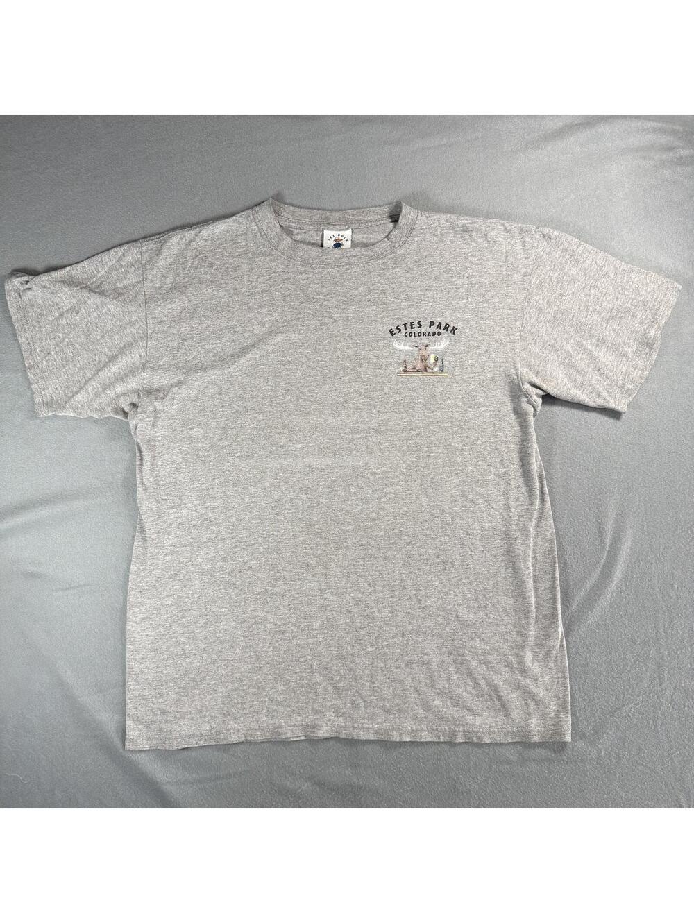 Vintage Estes Park Colorado Moose Graphic T-Shirt, The Duck Company, Adult L